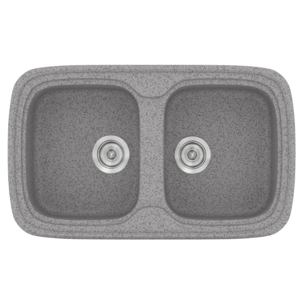 Νεροχύτης Κουζίνας Sanitec Classic 312-04 Granite Grey 82x50cm Νεροχύτης Κουζίνας Sanitec Classic 312-04 Granite Grey 82x50cm