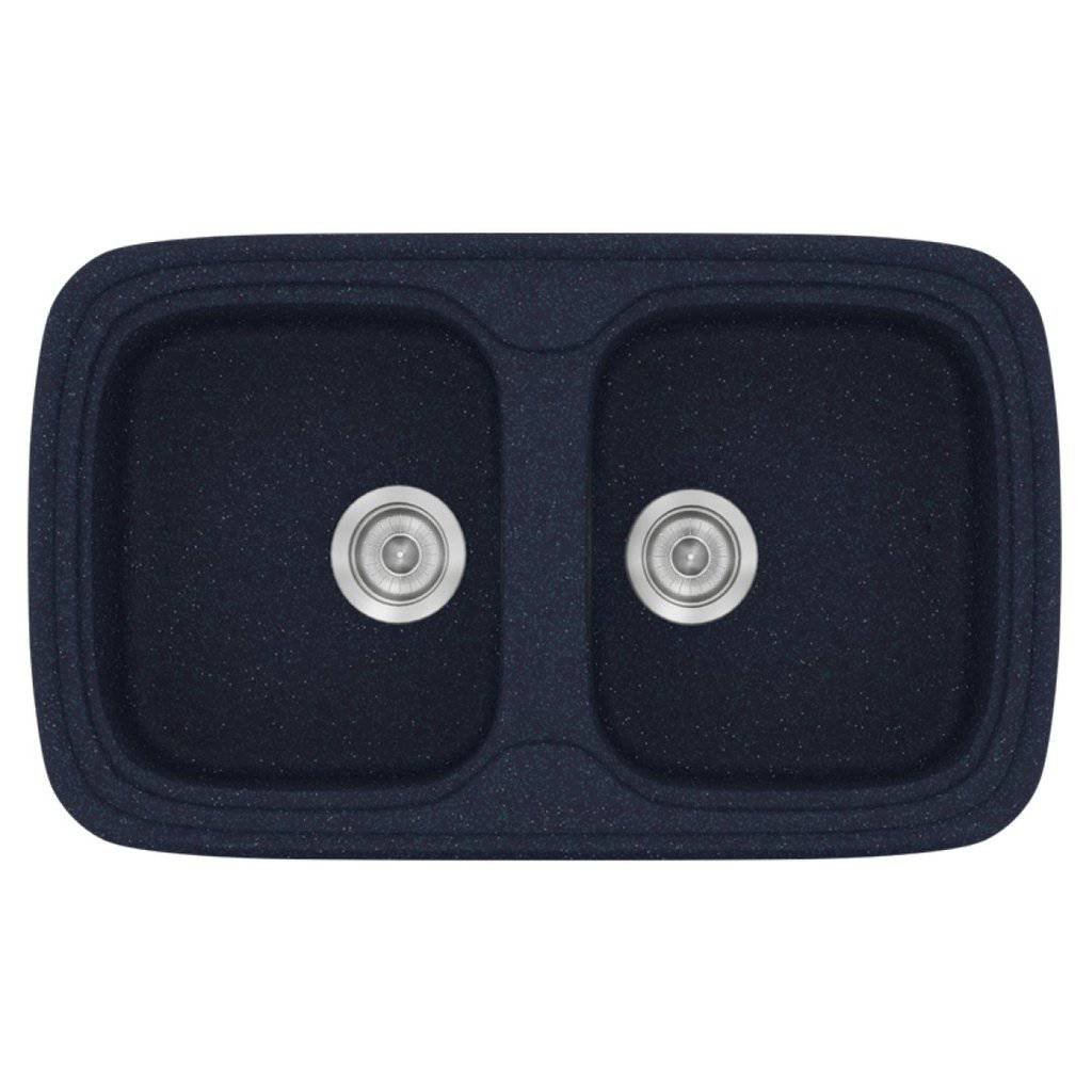 Νεροχύτης Κουζίνας Sanitec Classic 312-18 Granite Blue 82x50cm Νεροχύτης Κουζίνας Sanitec Classic 312-18 Granite Blue 82x50cm