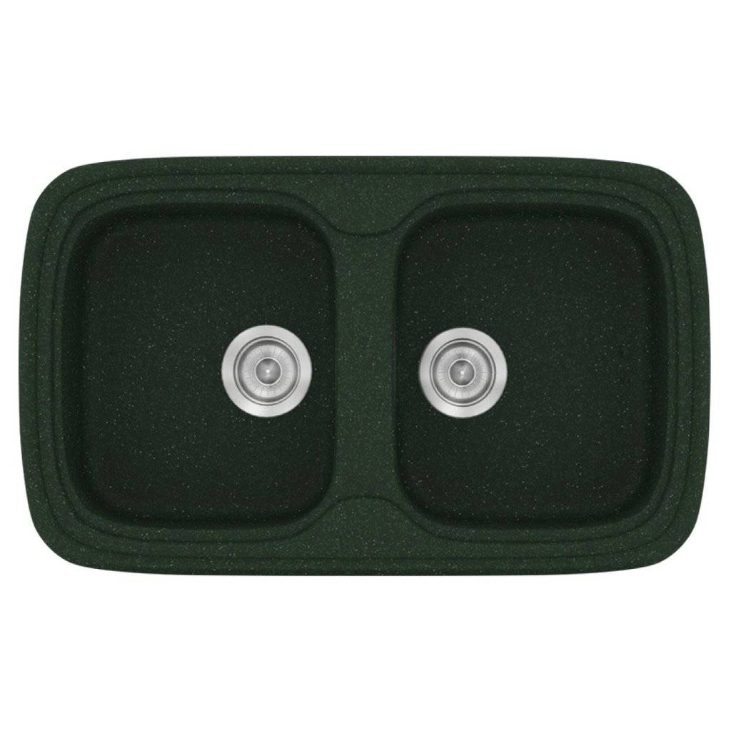 Νεροχύτης Κουζίνας Sanitec Classic 312-19 Granite Green 82x50cm Νεροχύτης Κουζίνας Sanitec Classic 312-19 Granite Green 82x50cm