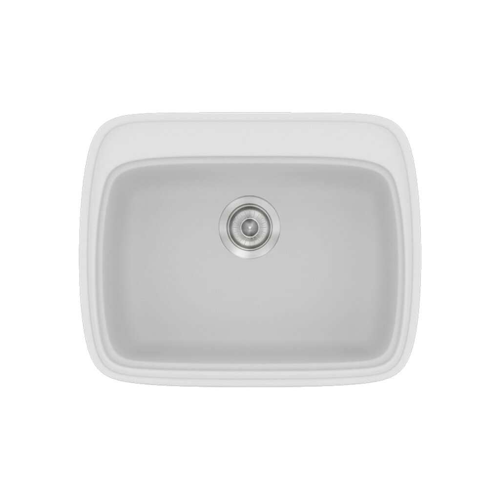 Νεροχύτης Κουζίνας Sanitec Classic 313-00 White 58x50cm Νεροχύτης Κουζίνας Sanitec Classic 313-00 White 58x50cm
