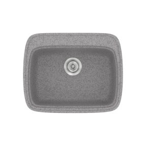 Νεροχύτης Κουζίνας Sanitec Classic 313-04 Granite Grey 58x50cm Νεροχύτης Κουζίνας Sanitec Classic 313-04 Granite Grey 58x50cm