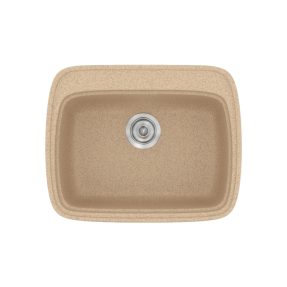 Νεροχύτης Κουζίνας Sanitec Classic 313-10 Granite Beige 58x50cm Νεροχύτης Κουζίνας Sanitec Classic 313-10 Granite Beige 58x50cm