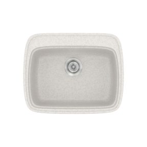 Νεροχύτης Κουζίνας Sanitec Classic 313-14 Metallic Ice 58x50cm Νεροχύτης Κουζίνας Sanitec Classic 313-14 Metallic Ice 58x50cm