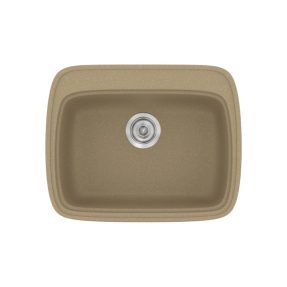 Νεροχύτης Κουζίνας Sanitec Classic 313-15 Metallic Cream 58x50cm Νεροχύτης Κουζίνας Sanitec Classic 313-15 Metallic Cream 58x50cm