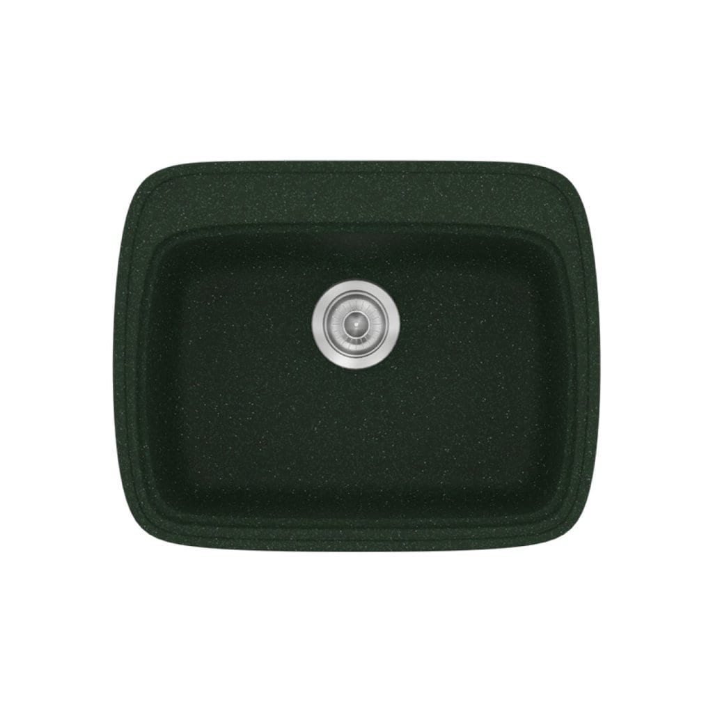 Νεροχύτης Κουζίνας Sanitec Classic 313-19 Granite Green 58x50cm Νεροχύτης Κουζίνας Sanitec Classic 313-19 Granite Green 58x50cm