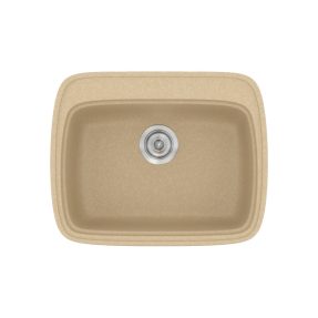 Νεροχύτης Κουζίνας Sanitec Classic 313-45 Granite Cappucino 58x50cm Νεροχύτης Κουζίνας Sanitec Classic 313-45 Granite Cappucino 58x50cm