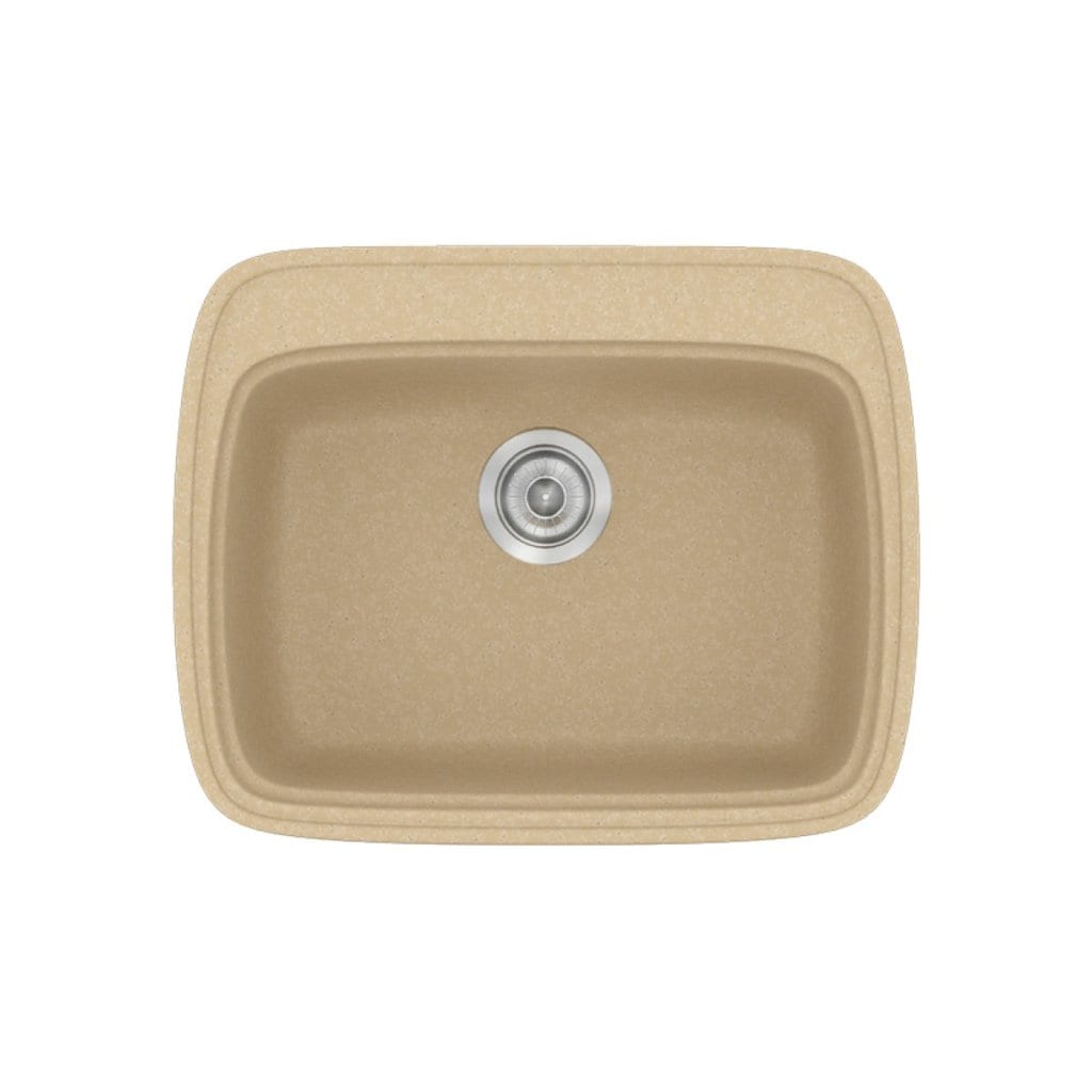 Νεροχύτης Κουζίνας Sanitec Classic 313-45 Granite Cappucino 58x50cm Νεροχύτης Κουζίνας Sanitec Classic 313-45 Granite Cappucino 58x50cm