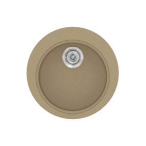 Νεροχύτης Κουζίνας Sanitec Classic 316-15 Metallic Cream Ø48cm Νεροχύτης Κουζίνας Sanitec Classic 316-15 Metallic Cream Ø48cm