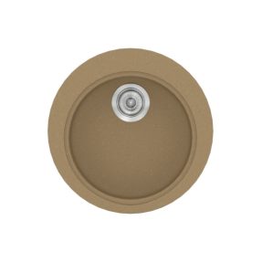 Νεροχύτης Κουζίνας Sanitec Classic 316-16 Metallic Coffee Ø48cm Νεροχύτης Κουζίνας Sanitec Classic 316-16 Metallic Coffee Ø48cm