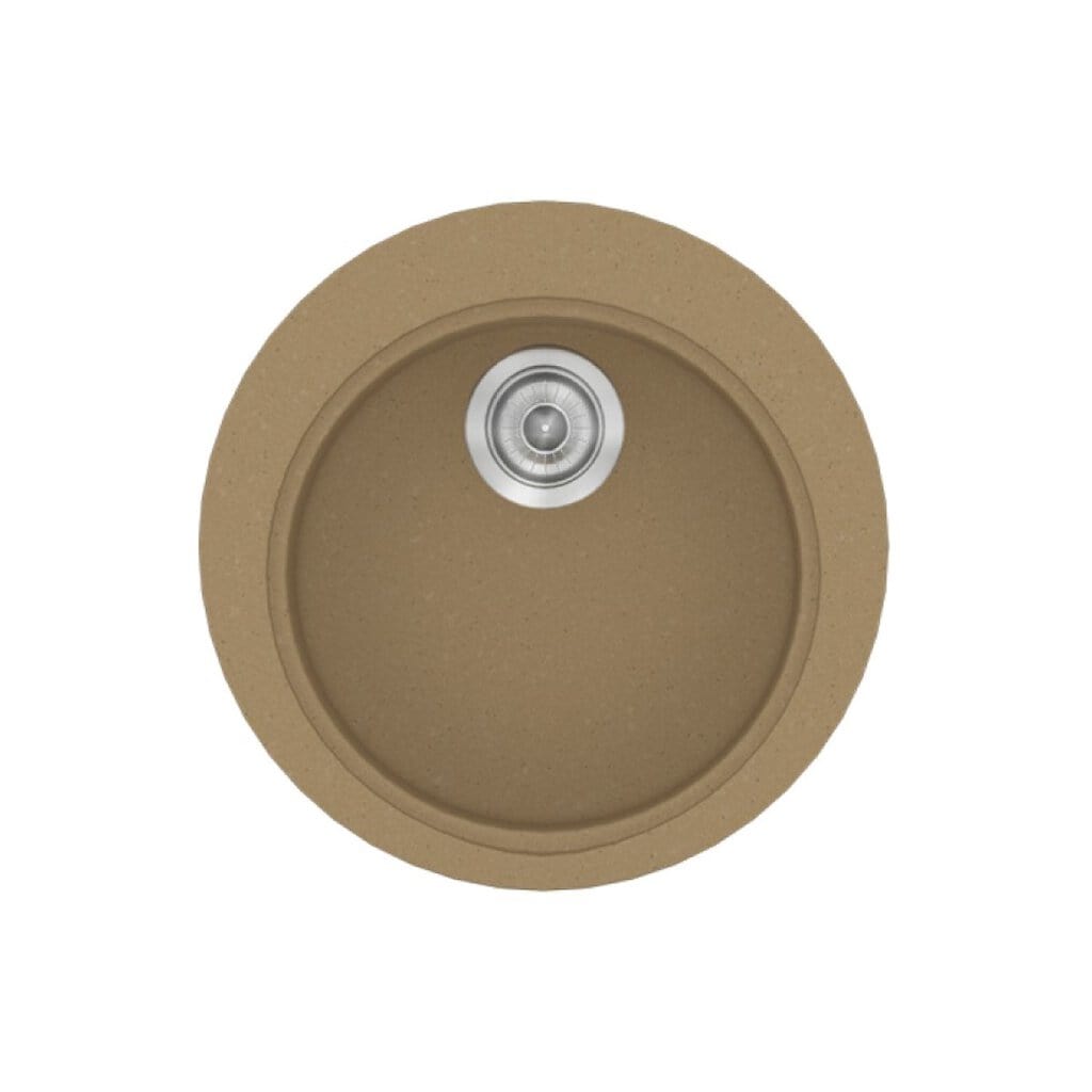 Νεροχύτης Κουζίνας Sanitec Classic 316-16 Metallic Coffee Ø48cm Νεροχύτης Κουζίνας Sanitec Classic 316-16 Metallic Coffee Ø48cm