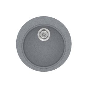 Νεροχύτης Κουζίνας Sanitec Classic 316-17 Metallic Silver Ø48cm Νεροχύτης Κουζίνας Sanitec Classic 316-17 Metallic Silver Ø48cm