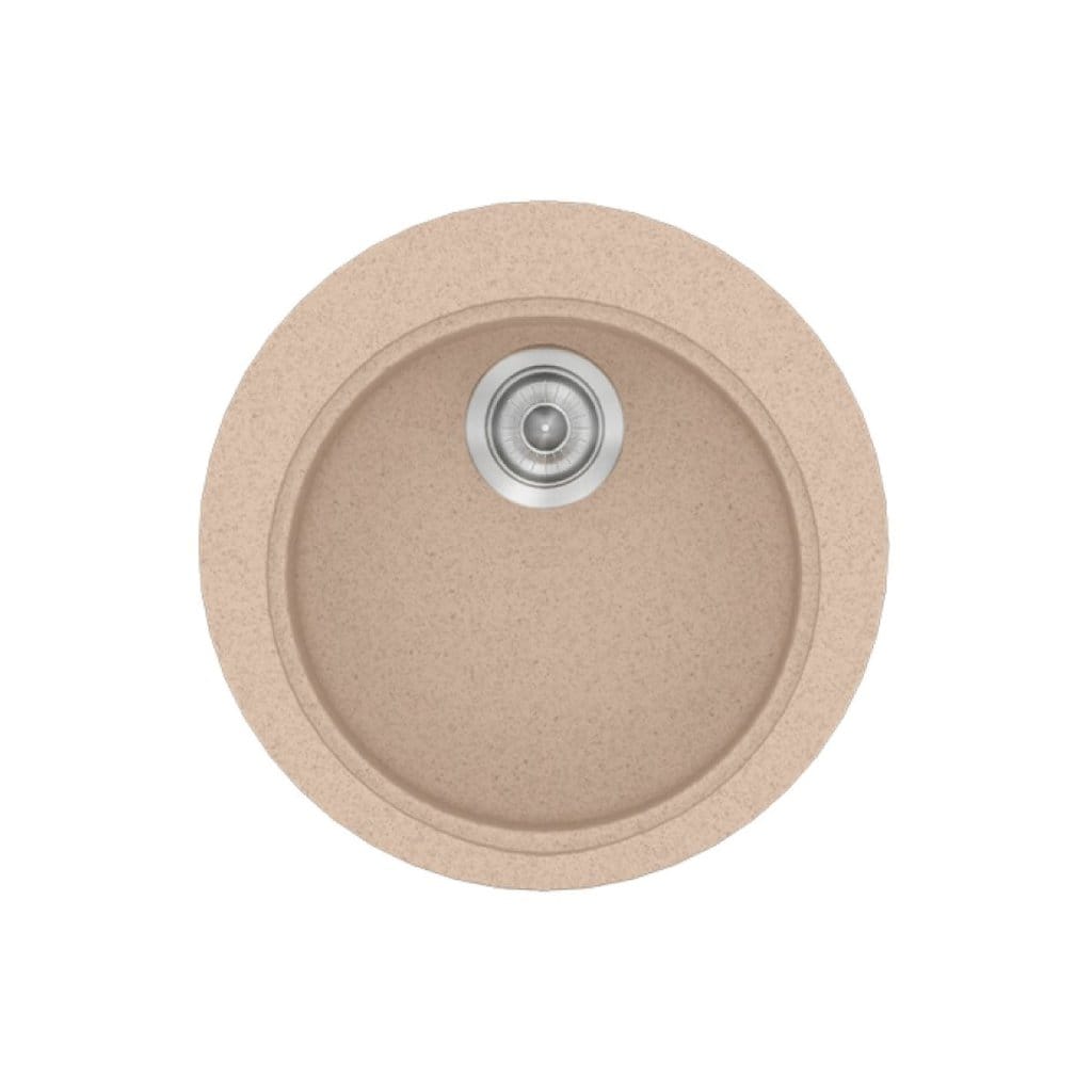 Νεροχύτης Κουζίνας Sanitec Classic 316-21 Granite Sand Ø48cm Νεροχύτης Κουζίνας Sanitec Classic 316-21 Granite Sand Ø48cm