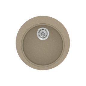 Νεροχύτης Κουζίνας Sanitec Classic 316-42 Granite Taupe Ø48cm Νεροχύτης Κουζίνας Sanitec Classic 316-42 Granite Taupe Ø48cm