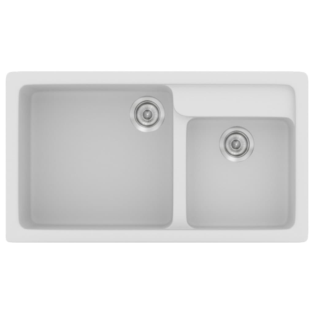 Νεροχύτης Κουζίνας Sanitec Classic 317-00 White 90x51cm Νεροχύτης Κουζίνας Sanitec Classic 317-00 White 90x51cm