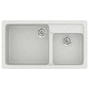 Νεροχύτης Κουζίνας Sanitec Classic 317-01 Granite White 90x51cm Νεροχύτης Κουζίνας Sanitec Classic 317-01 Granite White 90x51cm