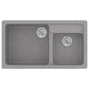 Νεροχύτης Κουζίνας Sanitec Classic 317-04 Granite Grey 90x51cm Νεροχύτης Κουζίνας Sanitec Classic 317-04 Granite Grey 90x51cm