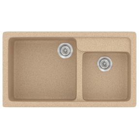 Νεροχύτης Κουζίνας Sanitec Classic 317-10 Granite Beige 90x51cm Νεροχύτης Κουζίνας Sanitec Classic 317-10 Granite Beige 90x51cm