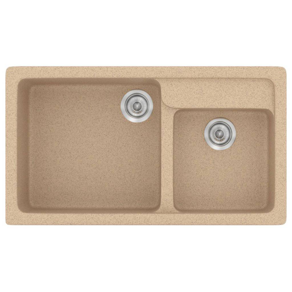 Νεροχύτης Κουζίνας Sanitec Classic 317-10 Granite Beige 90x51cm Νεροχύτης Κουζίνας Sanitec Classic 317-10 Granite Beige 90x51cm