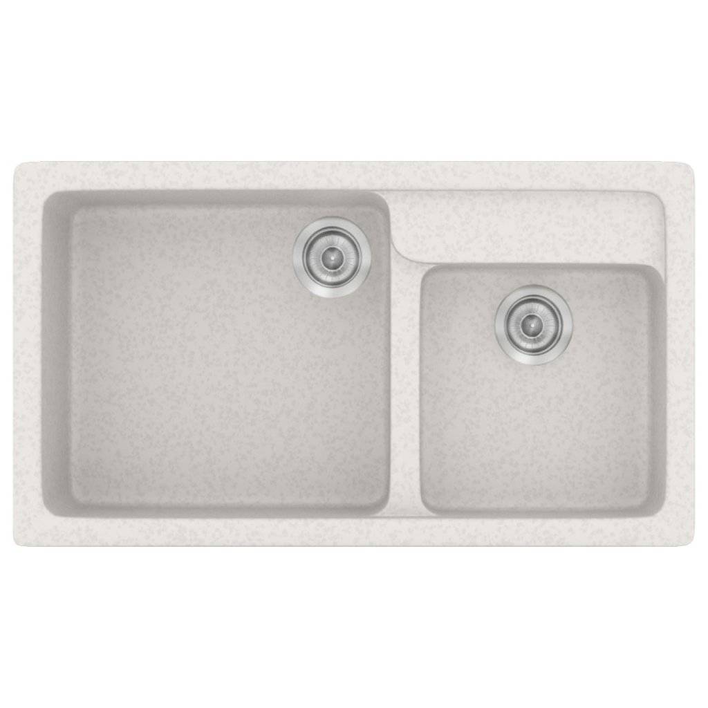 Νεροχύτης Κουζίνας Sanitec Classic 317-14 Metallic Ice 90x51cm Νεροχύτης Κουζίνας Sanitec Classic 317-14 Metallic Ice 90x51cm