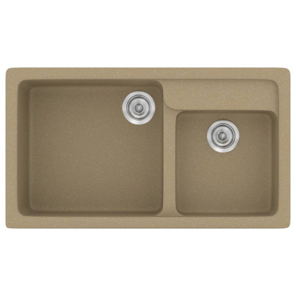 Νεροχύτης Κουζίνας Sanitec Classic 317-15 Metallic Cream 90x51cm Νεροχύτης Κουζίνας Sanitec Classic 317-15 Metallic Cream 90x51cm