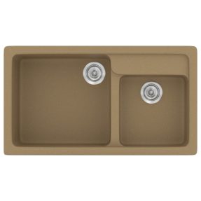 Νεροχύτης Κουζίνας Sanitec Classic 317-16 Metallic Coffee 90x51cm Νεροχύτης Κουζίνας Sanitec Classic 317-16 Metallic Coffee 90x51cm