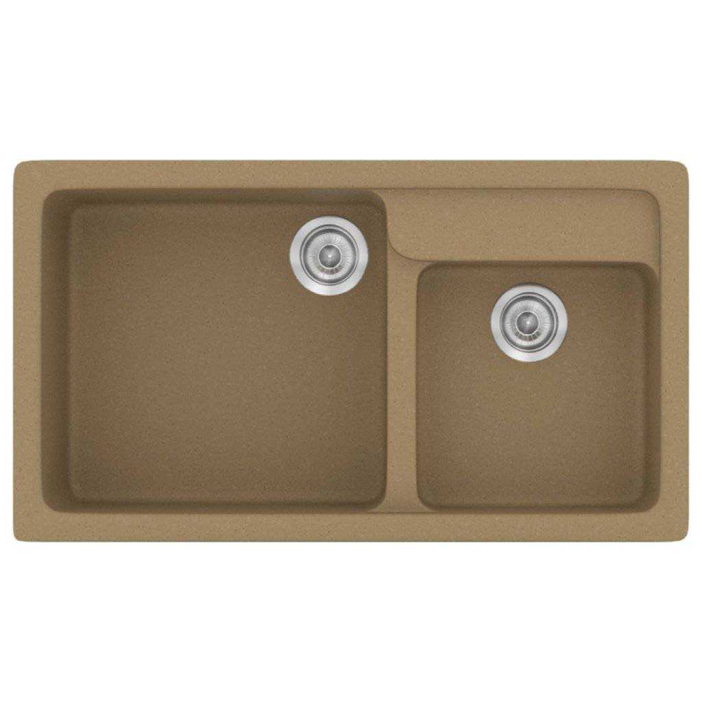 Νεροχύτης Κουζίνας Sanitec Classic 317-16 Metallic Coffee 90x51cm Νεροχύτης Κουζίνας Sanitec Classic 317-16 Metallic Coffee 90x51cm