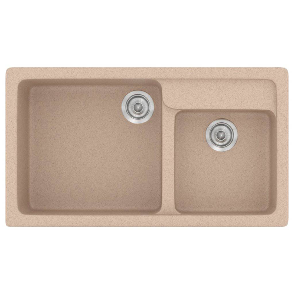 Νεροχύτης Κουζίνας Sanitec Classic 317-21 Granite Sand 90x51cm Νεροχύτης Κουζίνας Sanitec Classic 317-21 Granite Sand 90x51cm