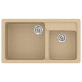 Νεροχύτης Κουζίνας Sanitec Classic 317-45 Granite Cappucino 90x51cm Νεροχύτης Κουζίνας Sanitec Classic 317-45 Granite Cappucino 90x51cm