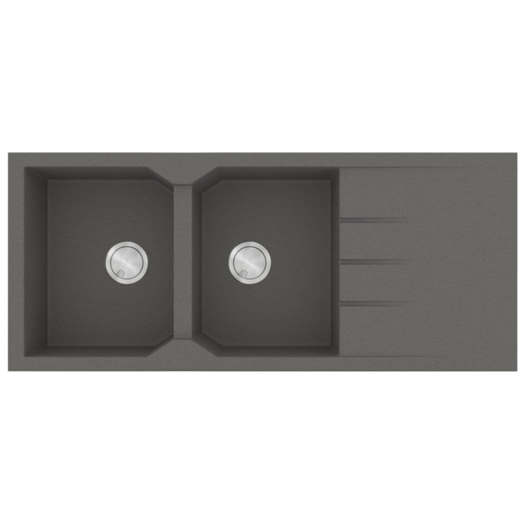 Νεροχύτης Κουζίνας Sanitec Ultra Granite 800-35 Pietra 116x50cm Νεροχύτης Κουζίνας Sanitec Ultra Granite 800-35 Pietra 116x50cm