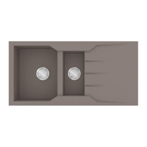 Νεροχύτης Κουζίνας Sanitec Ultra Granite 802-34 Sienna 100x50cm Νεροχύτης Κουζίνας Sanitec Ultra Granite 802-34 Sienna 100x50cm