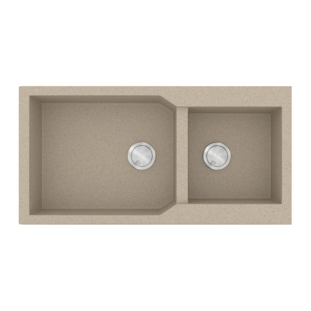 Νεροχύτης Κουζίνας Sanitec Ultra Granite 803-32 Sabbia 98x50cm Νεροχύτης Κουζίνας Sanitec Ultra Granite 803-32 Sabbia 98x50cm