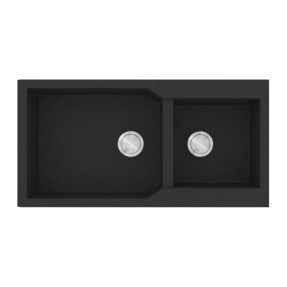 Νεροχύτης Κουζίνας Sanitec Ultra Granite 803 - 36 Grafite 98x50cm Νεροχύτης Κουζίνας Sanitec Ultra Granite 803 - 36 Grafite 98x50cm