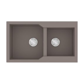 Νεροχύτης Κουζίνας Sanitec Ultra Granite 804-34 Sienna 86x50cm Νεροχύτης Κουζίνας Sanitec Ultra Granite 804-34 Sienna 86x50cm