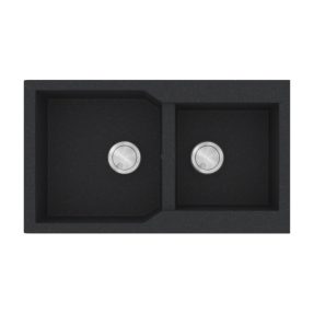 Νεροχύτης Κουζίνας Sanitec Ultra Granite 804-36 Grafite 86x50cm Νεροχύτης Κουζίνας Sanitec Ultra Granite 804-36 Grafite 86x50cm