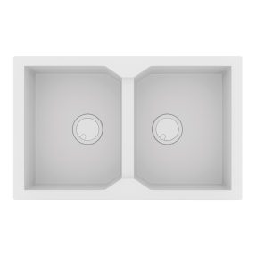Νεροχύτης Κουζίνας Sanitec Ultra Granite 806-30 Bianco 79x50cm Νεροχύτης Κουζίνας Sanitec Ultra Granite 806-30 Bianco 79x50cm