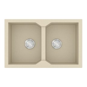 Νεροχύτης Κουζίνας Sanitec Ultra Granite 806-31 Ocra 79x50cm Νεροχύτης Κουζίνας Sanitec Ultra Granite 806-31 Ocra 79x50cm