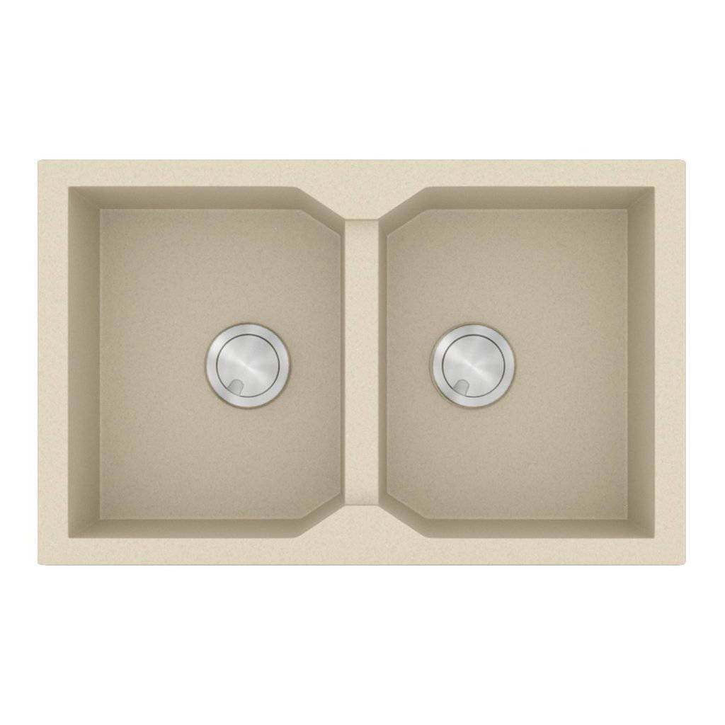 Νεροχύτης Κουζίνας Sanitec Ultra Granite 806-31 Ocra 79x50cm Νεροχύτης Κουζίνας Sanitec Ultra Granite 806-31 Ocra 79x50cm