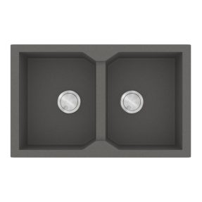 Νεροχύτης Κουζίνας Sanitec Ultra Granite 806-35 Pietra 79x50cm Νεροχύτης Κουζίνας Sanitec Ultra Granite 806-35 Pietra 79x50cm