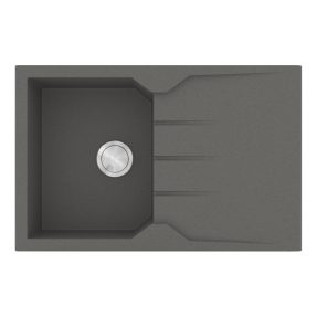 Νεροχύτης Κουζίνας Sanitec Ultra Granite 807-35 Pietra 79x50cm Νεροχύτης Κουζίνας Sanitec Ultra Granite 807-35 Pietra 79x50cm