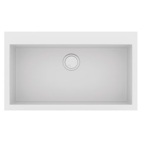 Νεροχύτης Κουζίνας Sanitec Ultra Granite 808-30 Bianco 79x50cm Νεροχύτης Κουζίνας Sanitec Ultra Granite 808-30 Bianco 79x50cm