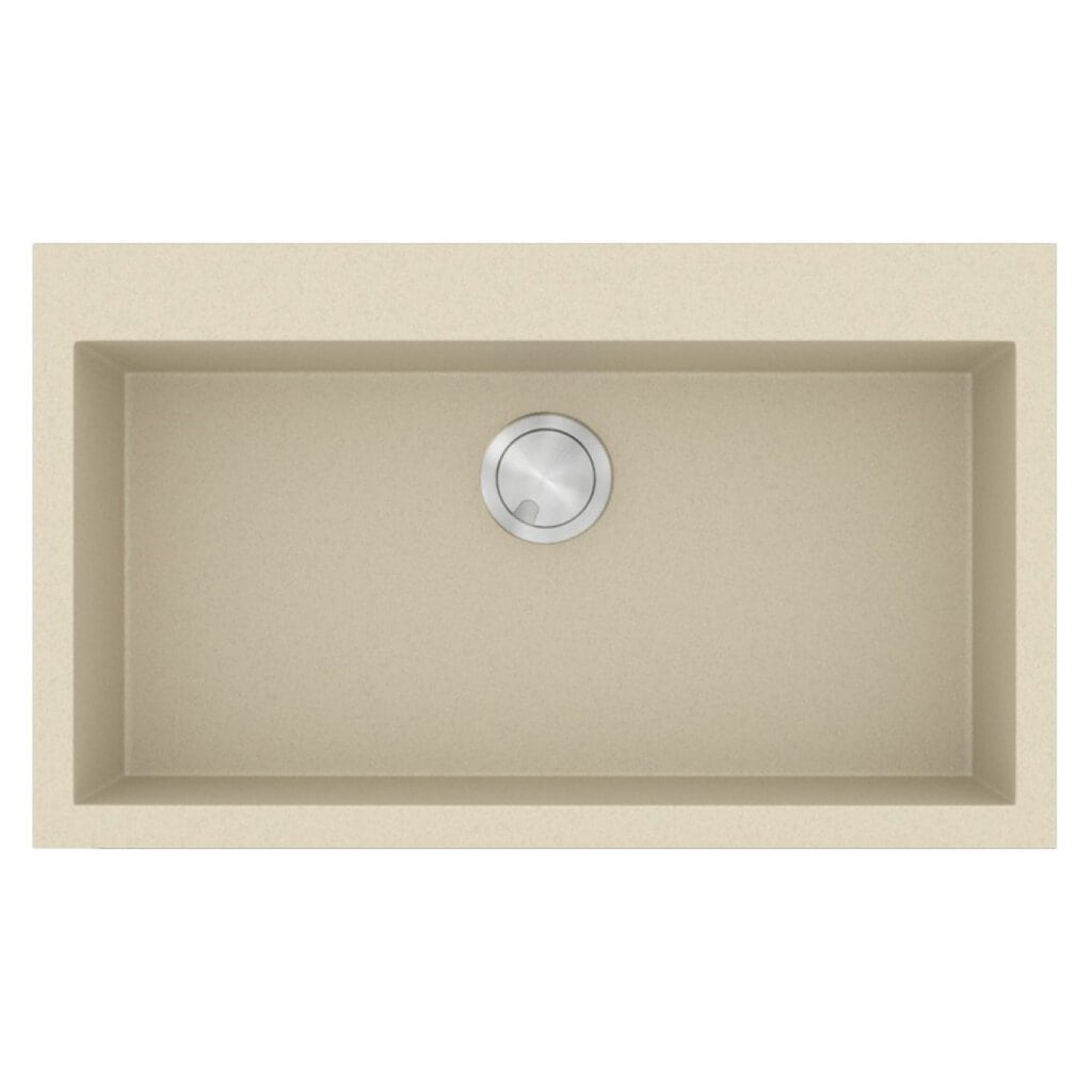 Νεροχύτης Κουζίνας Sanitec Ultra Granite 808-31 Ocra 79x50cm Νεροχύτης Κουζίνας Sanitec Ultra Granite 808-31 Ocra 79x50cm