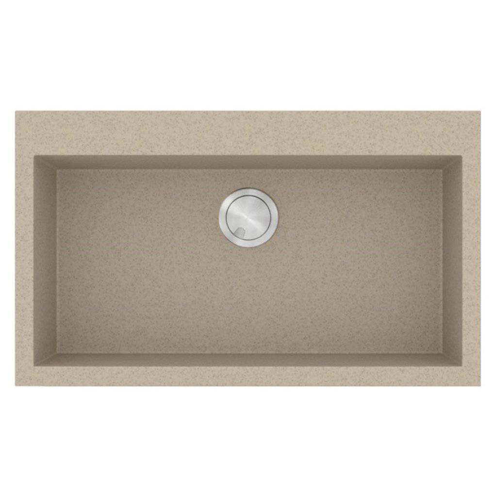 Νεροχύτης Κουζίνας Sanitec Ultra Granite 808-32 Sabbia 79x50cm Νεροχύτης Κουζίνας Sanitec Ultra Granite 808-32 Sabbia 79x50cm