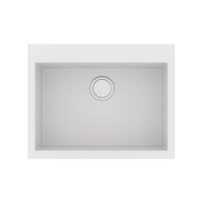 Νεροχύτης Κουζίνας Sanitec Ultra Granite 809-30 Bianco 60x50cm Νεροχύτης Κουζίνας Sanitec Ultra Granite 809-30 Bianco 60x50cm
