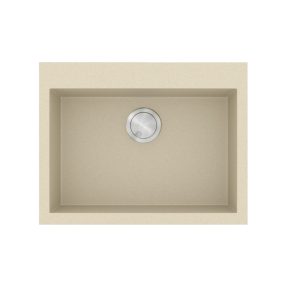 Νεροχύτης Κουζίνας Sanitec Ultra Granite 809-31 Ocra 60x50cm Νεροχύτης Κουζίνας Sanitec Ultra Granite 809-31 Ocra 60x50cm