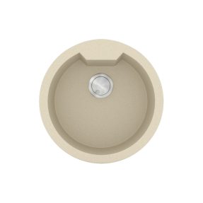 Νεροχύτης Κουζίνας Sanitec Ultra Granite 810-31 Ocra Ø51cm Νεροχύτης Κουζίνας Sanitec Ultra Granite 810-31 Ocra Ø51cm