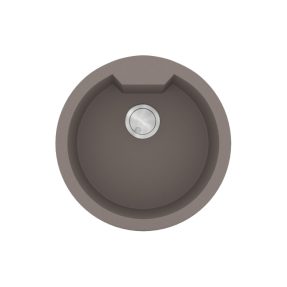 Νεροχύτης Κουζίνας Sanitec Ultra Granite 810-34 Sienna Ø51cm Νεροχύτης Κουζίνας Sanitec Ultra Granite 810-34 Sienna Ø51cm