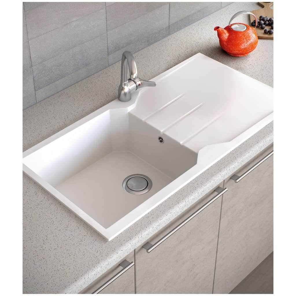 Νεροχύτης Κουζίνας Sanitec Ultra Granite 811-31 Ocra 100x50cm Νεροχύτης Κουζίνας Sanitec Ultra Granite 811-31 Ocra 100x50cm