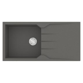 Νεροχύτης Κουζίνας Sanitec Ultra Granite 811-35 Pietra 100x50cm Νεροχύτης Κουζίνας Sanitec Ultra Granite 811-35 Pietra 100x50cm