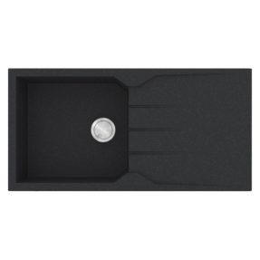 Νεροχύτης Κουζίνας Sanitec Ultra Granite 811-36 Grafite 100x50cm Νεροχύτης Κουζίνας Sanitec Ultra Granite 811-36 Grafite 100x50cm