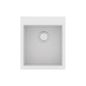Νεροχύτης Κουζίνας Sanitec Ultra Granite 813-30 Bianco 45x50cm Νεροχύτης Κουζίνας Sanitec Ultra Granite 813-30 Bianco 45x50cm
